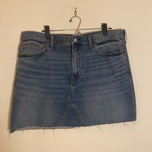 Denim miniskirt